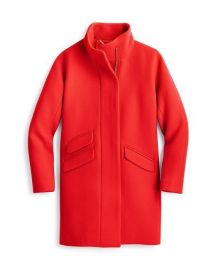 JCrew Cocoon Coat In Italian Stadium-cloth Wool Blend For Women at J. Crew